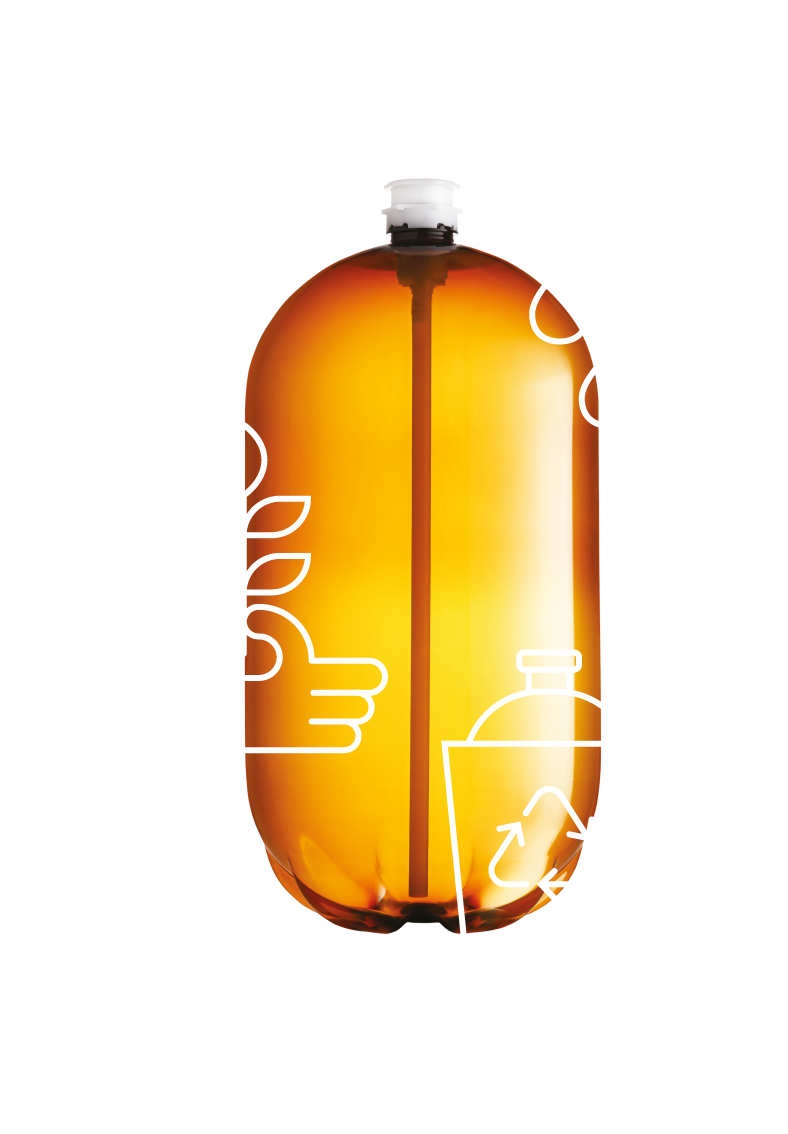 Eco-friendly One-way Keg